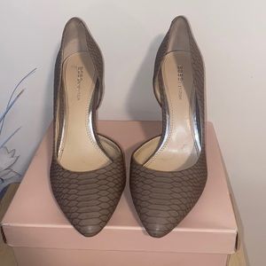 BCBG totally Taupe Jaze-X D'Orsay pumps